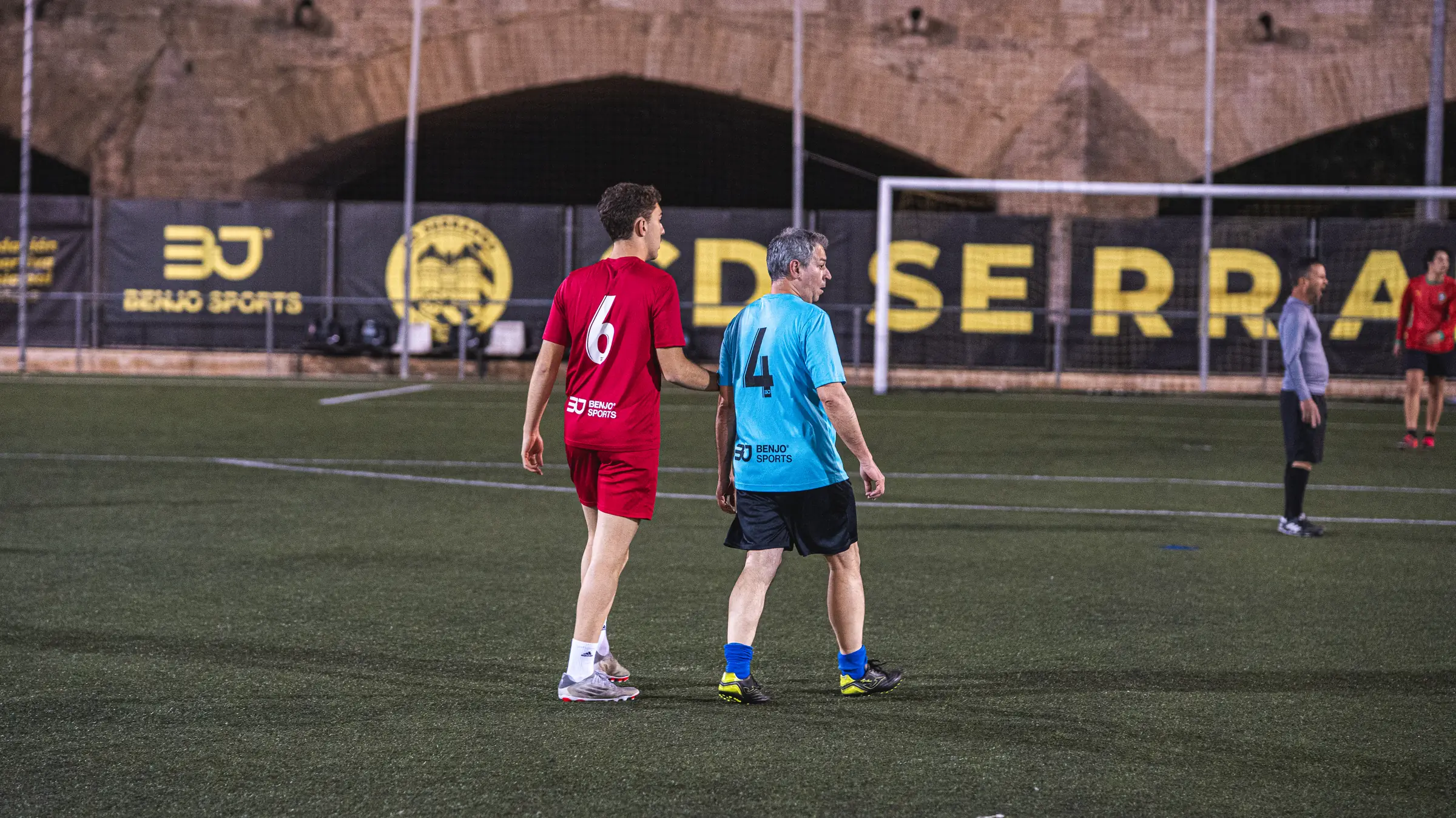Fair play entre rivales en liga de fútbol 7